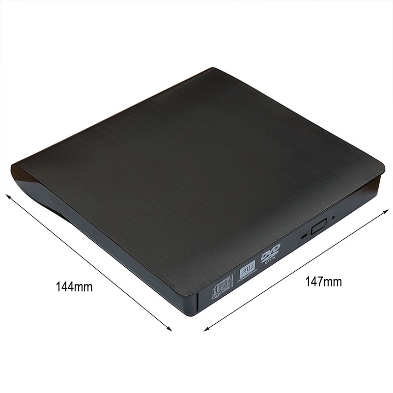 USB 3.0 Slim External DVD RW CD Writer Drive Burner Reader Player Optical Drives For Laptop PC  DVD Burner DVD Portatil