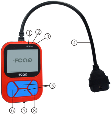 Fcar F502 Heavy Vehicle Code Reader