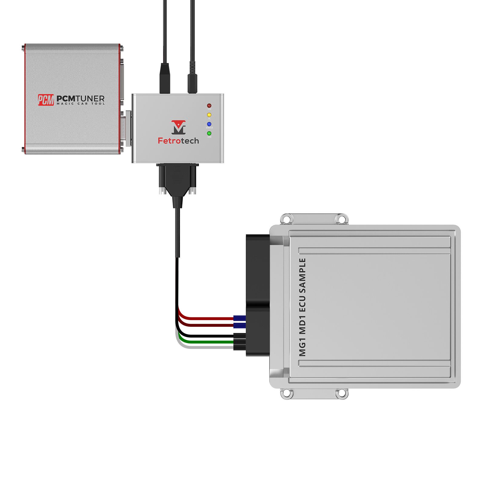 Mg1 md1 edc16 Silver fetotech Tool ECU programador con PCM Tuner actualización gratuita en línea