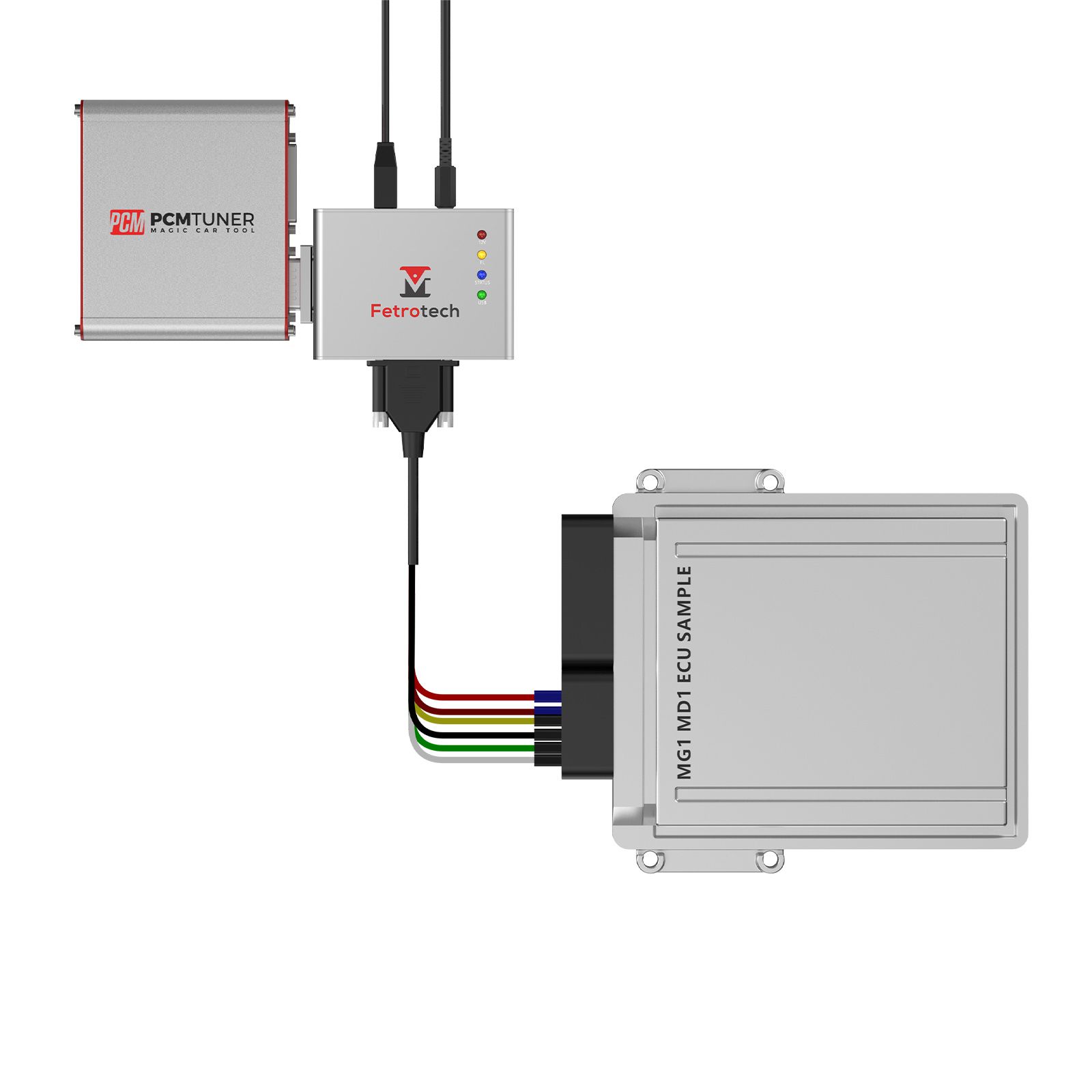 Mg1 md1 edc16 Silver fetotech Tool ECU programador con PCM Tuner actualización gratuita en línea