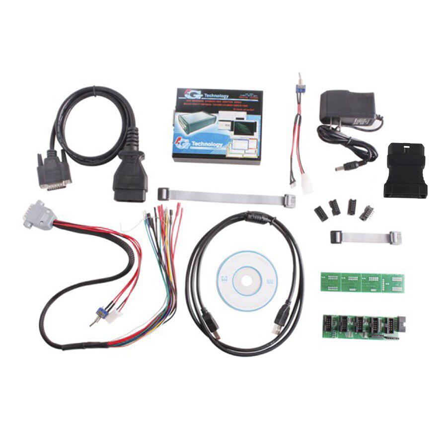 Fgtech galletto 2 - Master v50 ECU herramienta de programación con adaptadores bdm y conectores para camiones OBD