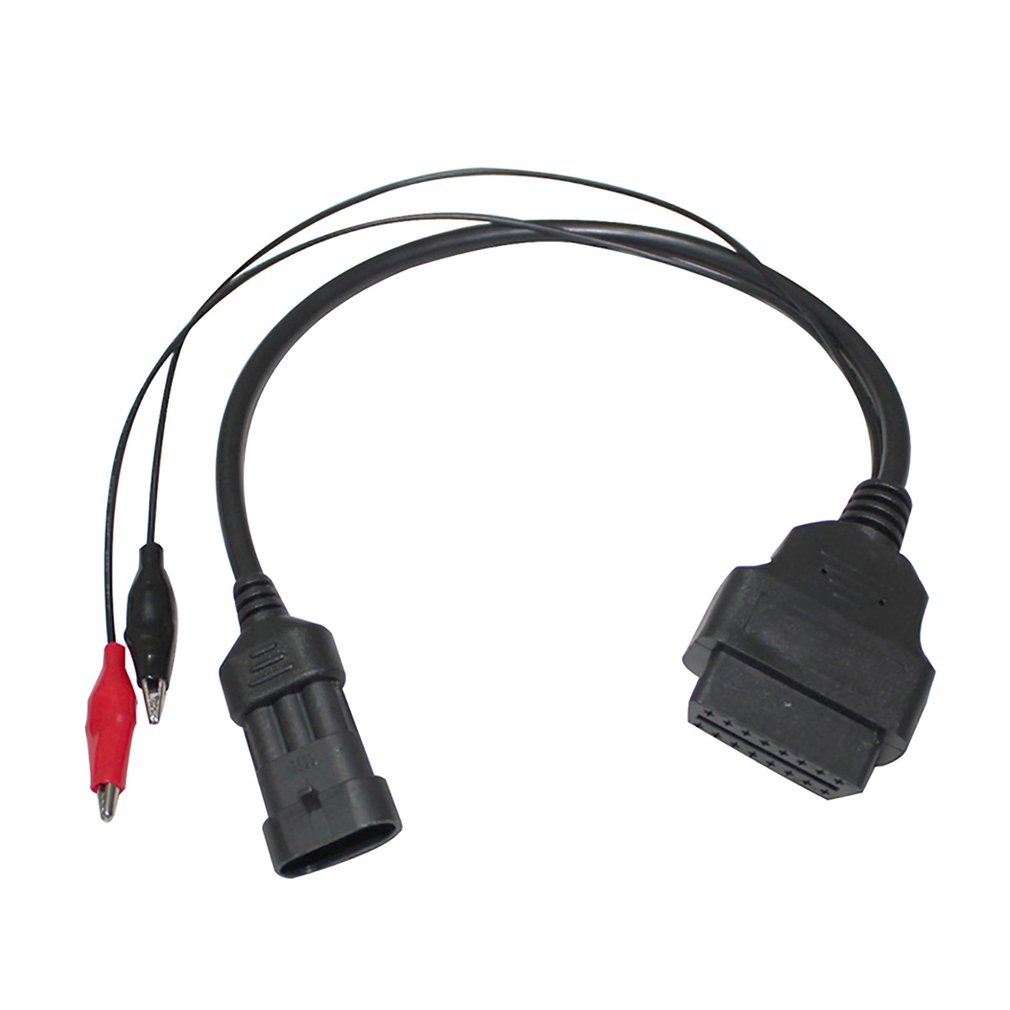 Cable de diagnóstico de acoplamiento del conector obd2 de 3 a 16 Pines para Fiat Alfa Lancia cable de acoplamiento obd2 duradero de alta calidad