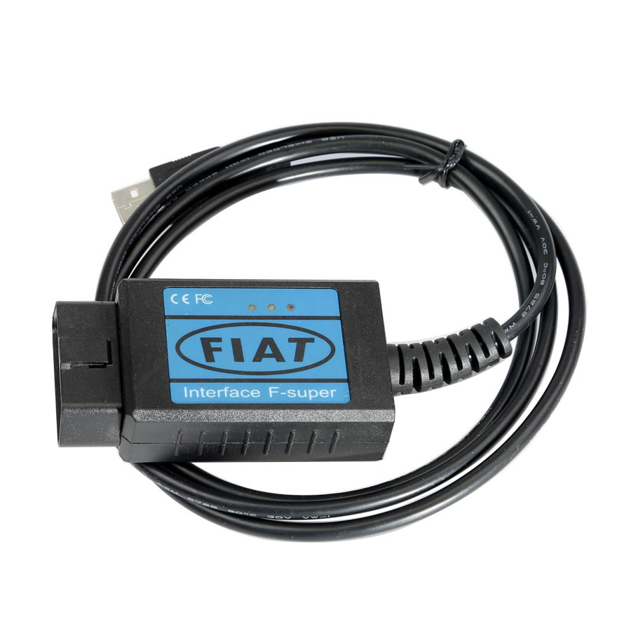 Escáneres Fiat obd2 eobd cable de diagnóstico USB