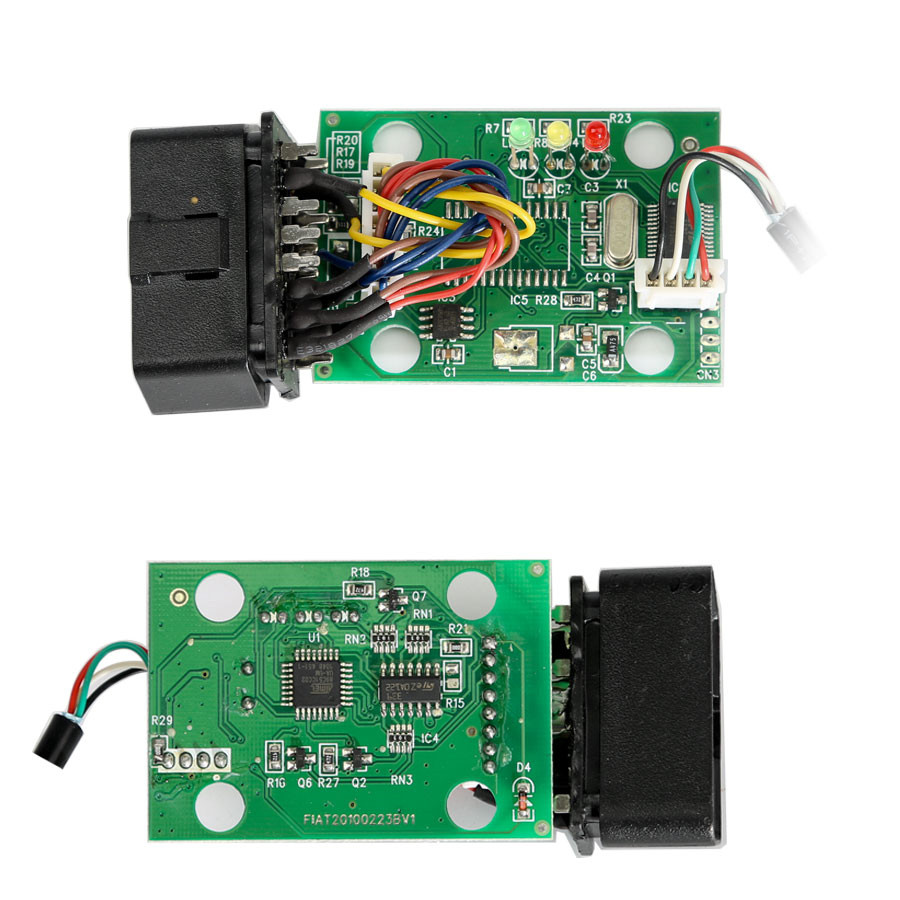 Escáneres Fiat obd2 eobd cable de diagnóstico USB