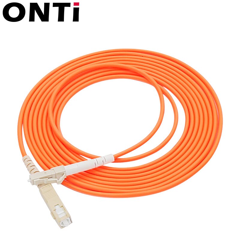 Onti 1000mbps multimodo LC - LC fibra óptica saltador de fibra óptica UPC LC - ST mm fibra óptica saltador duplex om2 3M 10m 30m