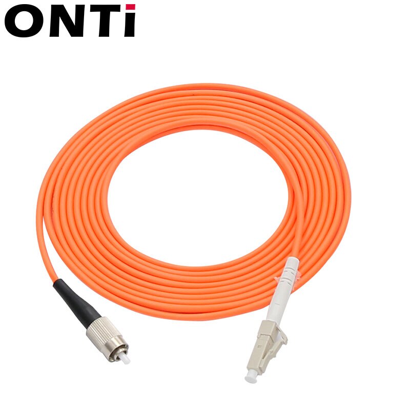 ONTi 1000Mbps Multimode LC-LC fiber patch cord Fiber Patch Cable UPC LC-ST MM Optical Fiber jumper Duplex OM2 3m 10m 30m