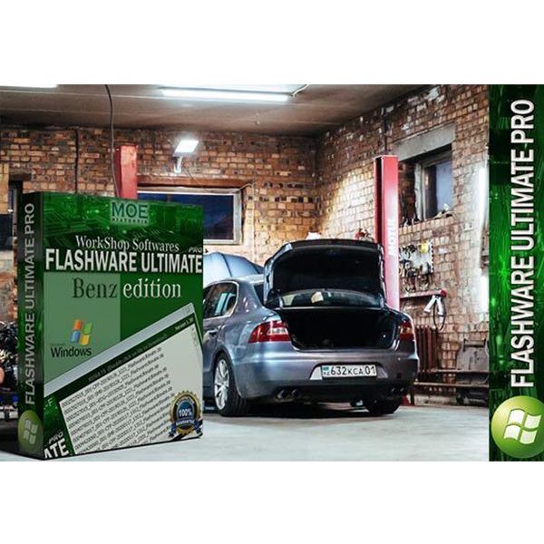 Flashware Ultimate pro y cbfware Ultimate pro 1 año de acceso ilimitado a pro (365 días) para todos los talleres Mercedes - Benz