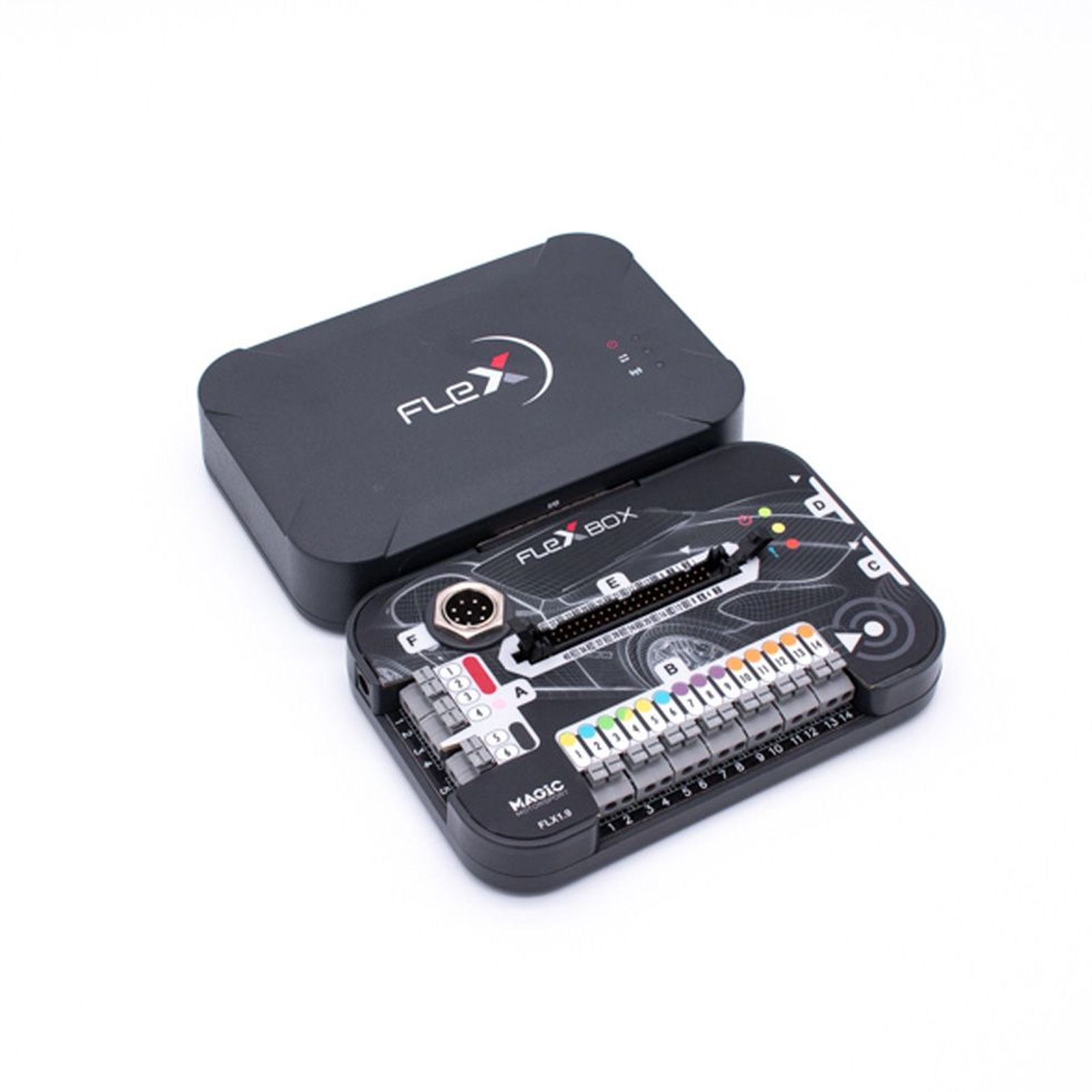 2026 Magic Motorsport FLEX ECU & TCU Programmer Hardware Kit With Flex OBD Bench ECU Master Software For car, van, motorcycles