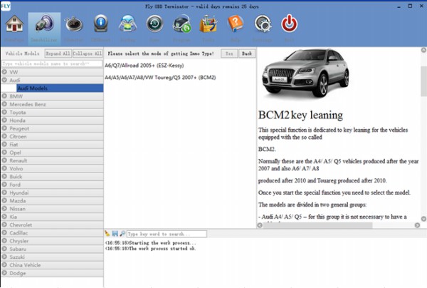 Software de terminal OBD 6