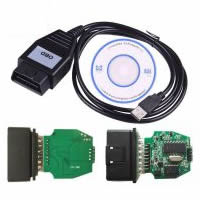 Focom mini VCM Devices USB Interface Professional para Ford VCM OBD od2 Diagnostic cable compatible con Mazda multilingüe