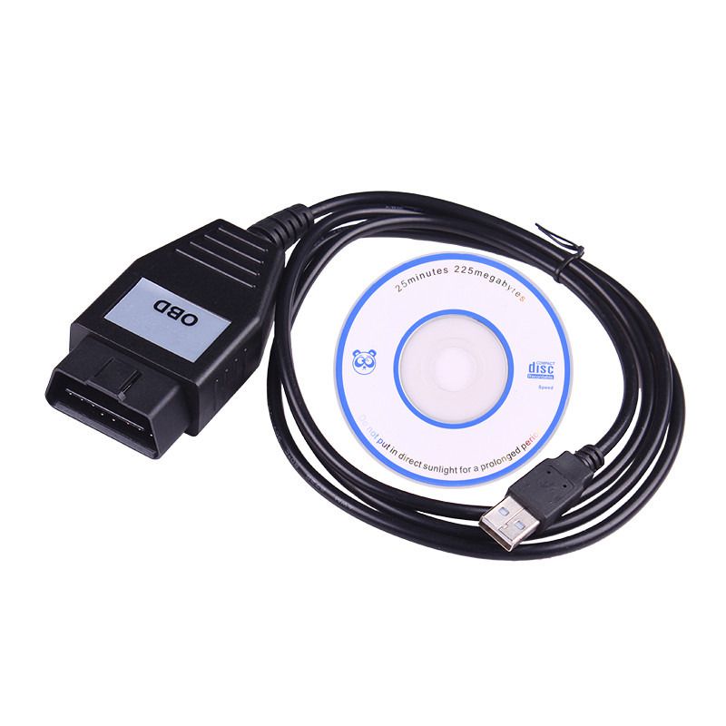 Focom mini VCM Devices USB Interface Professional para Ford VCM OBD od2 Diagnostic cable compatible con Mazda multilingüe