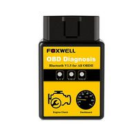 Foxwell obd2 eobd escaneo de automóviles Elm 327 versión Bluetooth lector de código de motor OBDII OBD 2 escaneo de automóviles herramienta de diagnóstico de automóviles