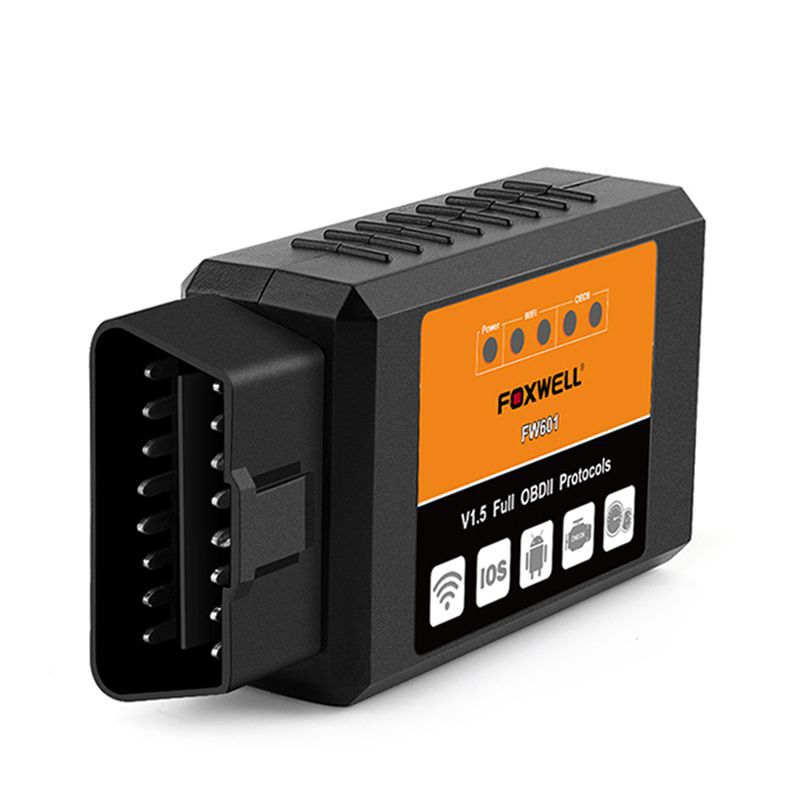 FOXWELL FW601 Universal OBD2 WIFI ELM327 V 1.5 Scanner for android & iPhone IOS Auto OBDII Scan Tool OBD 2 ODB II ELM 327 V1.5 WI-FI ODB2