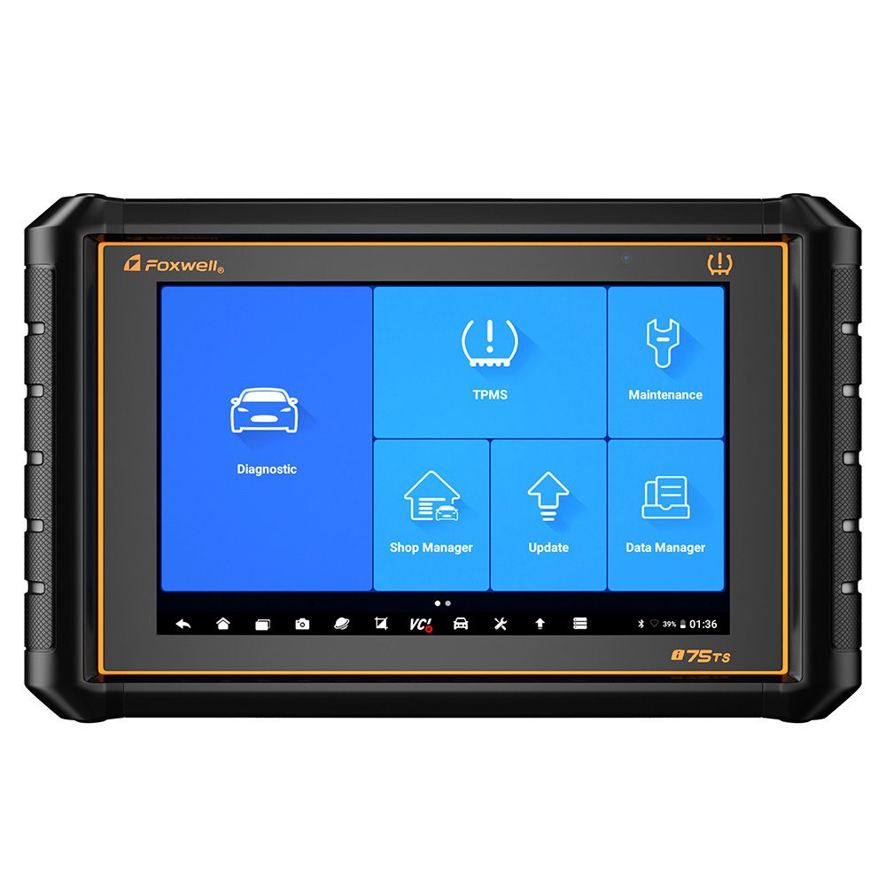 Foxwell i75ts Premier herramienta de diagnóstico de programación en línea, con 35 funciones de reinicio de servicio, soporte de programación tpms