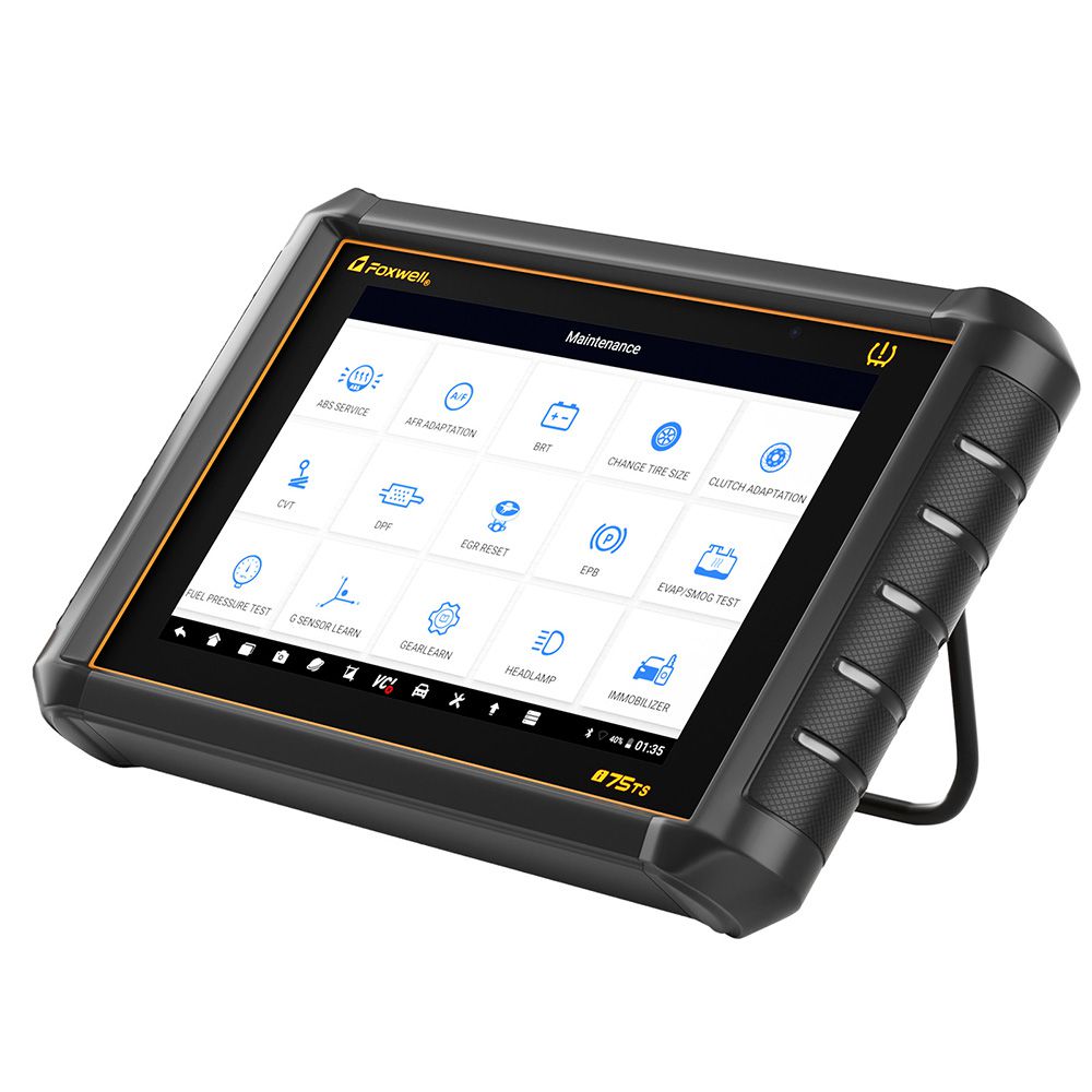 Foxwell i75ts Premier herramienta de diagnóstico de programación en línea, con 35 funciones de reinicio de servicio, soporte de programación tpms