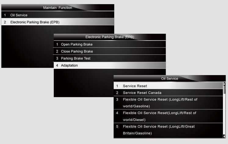 Foxwell NT510 Function List 3