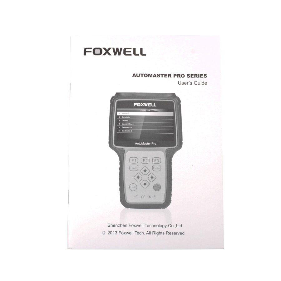 Foxwell nt644 automaster all makes full Systems + EPB + escáneres de reparación de aceite