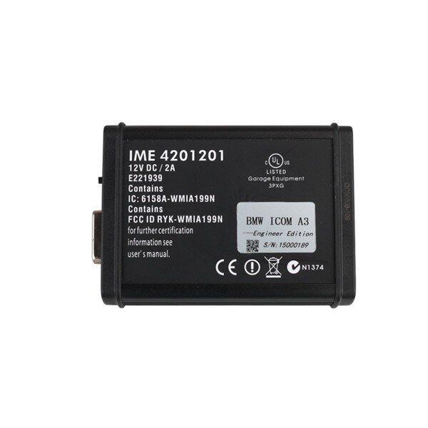 El hardware de la herramienta de diagnóstico profesional ICOM A3 v1.38, adecuado para BMW BMW icom, ISTA - d 3.53.13 ISTA - P 3.57.4.003