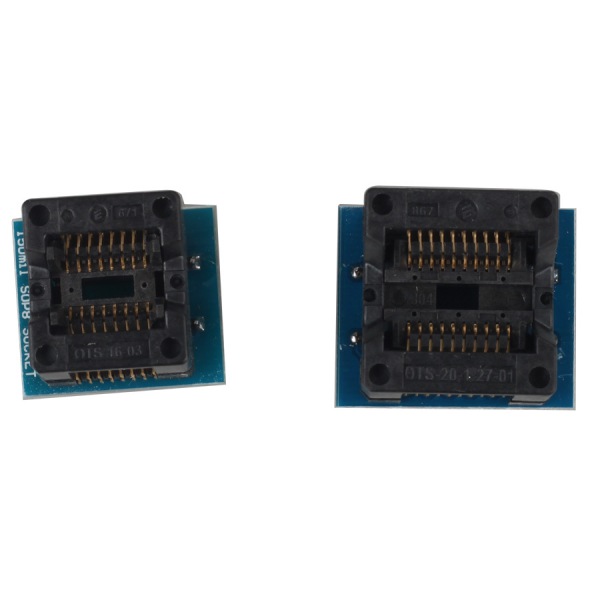 Conjunto completo de 21 adaptadores de enchufe para el programador EEPROM super mini pro tl866a