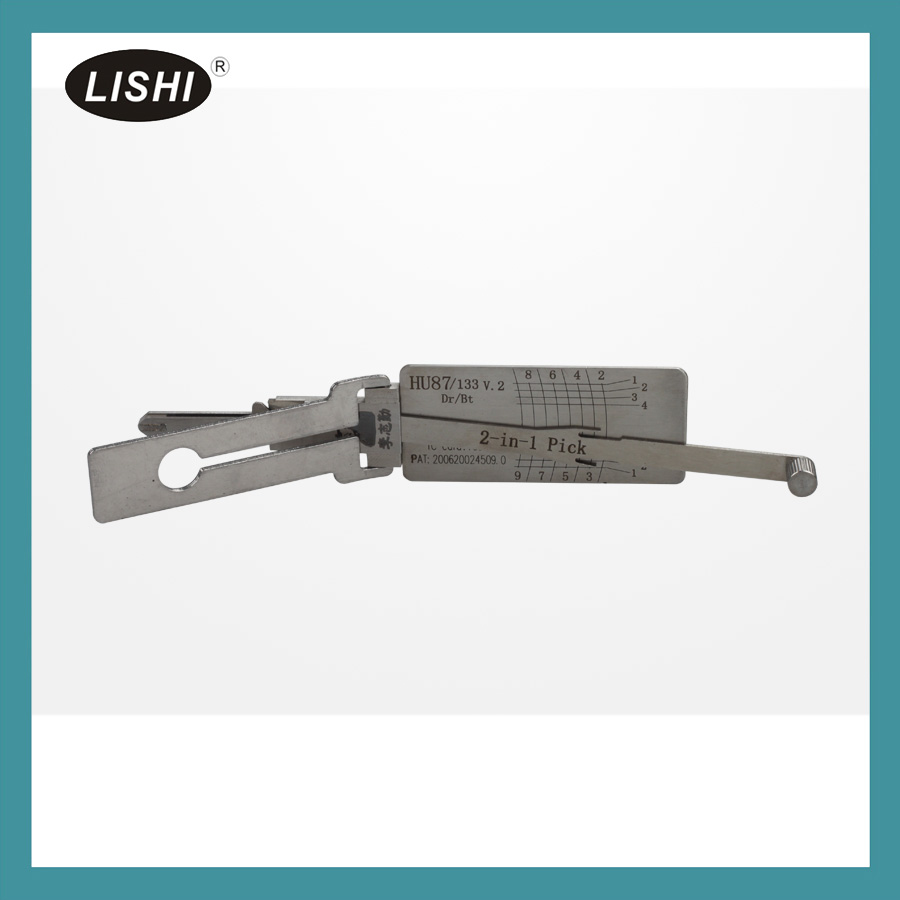 Lishi genuine hu87 two in One Automatic Pickup and decoder