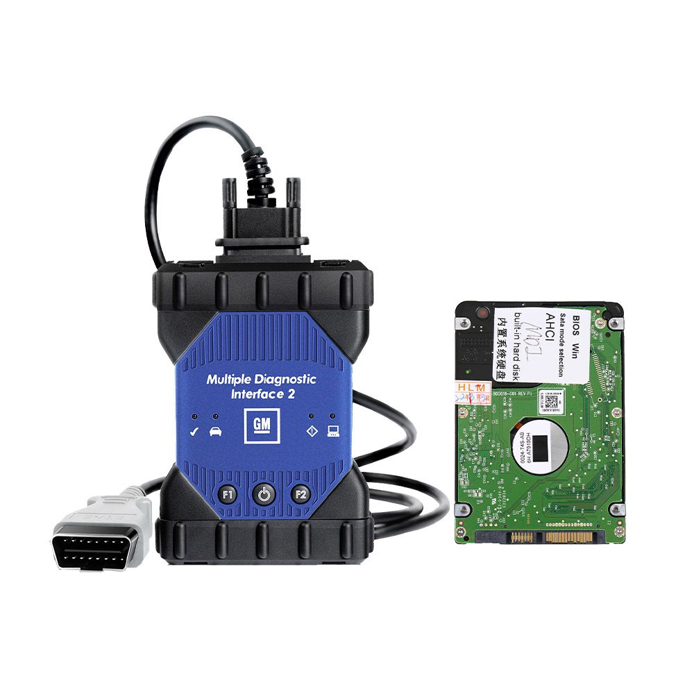 Interfaz de diagnóstico múltiple WiFi GM MDI 2 para voxhall Opel Buick y chevrolet, con v2022.11 gds2 tech2win software Sata HDD