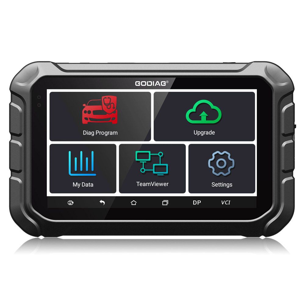 Programadores clave godiag gd801 soporte multilingüe para la corrección de kilometraje ABS EPB tpms eeprom, etc.