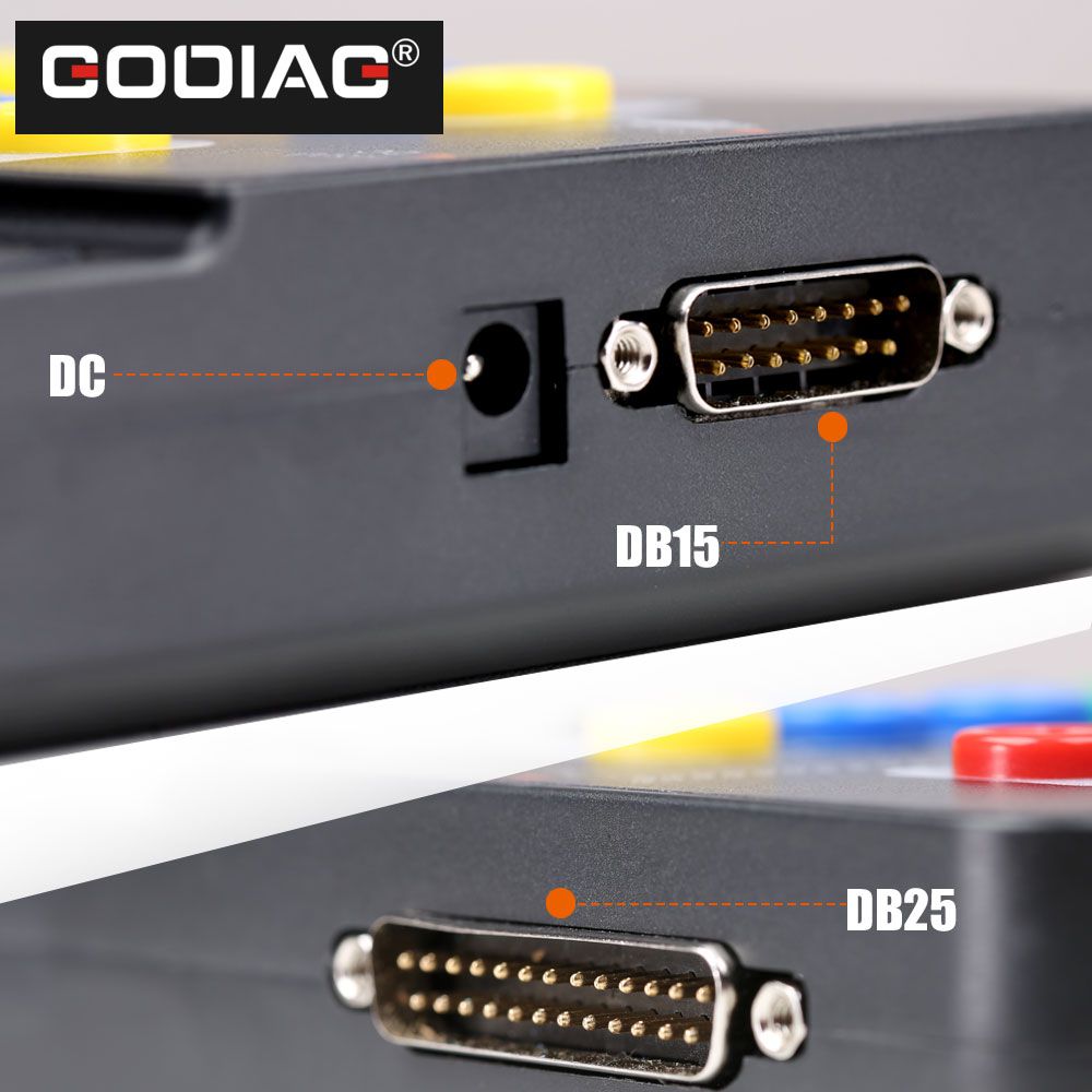 Conector ECU de la Caja de desconexión OBDII de la herramienta automática godiag gt100