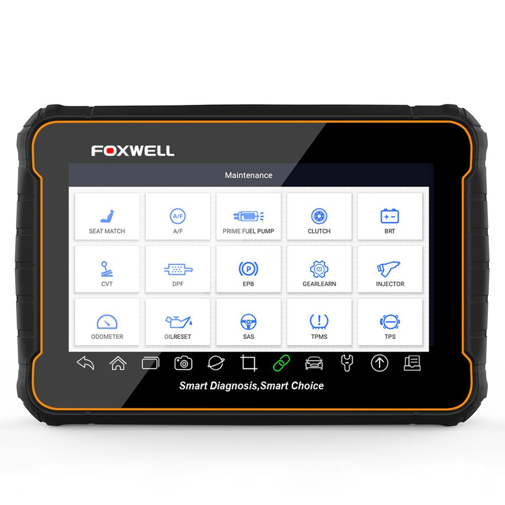 Foxwell GT60 OBD 2 vehículo herramienta de diagnóstico de todo el sistema ABS desinflación DPF tpms PFP 19 restablece el escáner de lector de código odb2 obd2