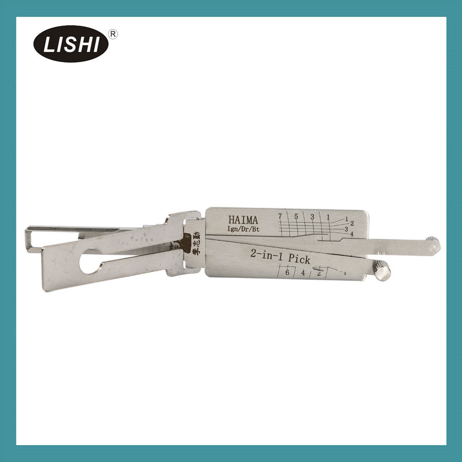 Lishi Haima Haima 2 en 1 recogida automática y Descodificador