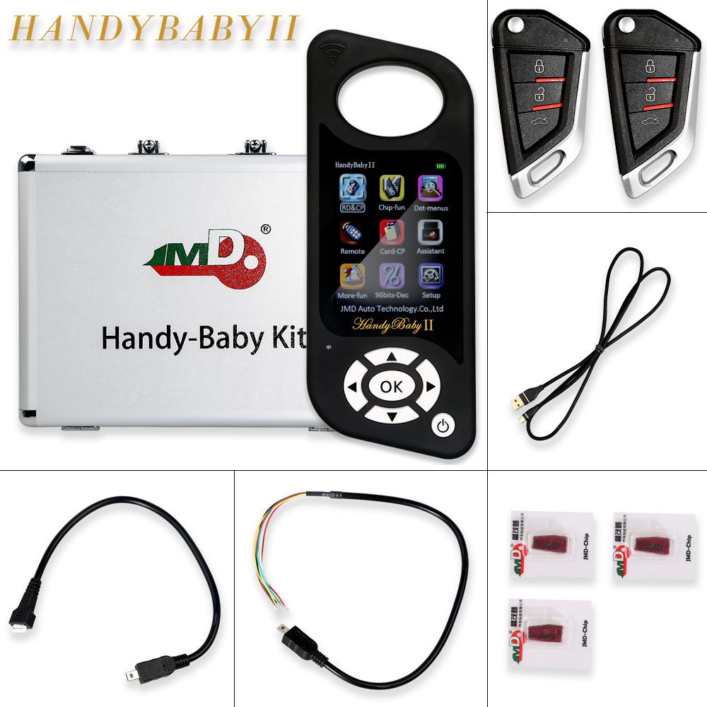 Handy Baby 2 II Key Programmer Hand-held Car Key Copy Key Programmer for 4D/46/48 Chips