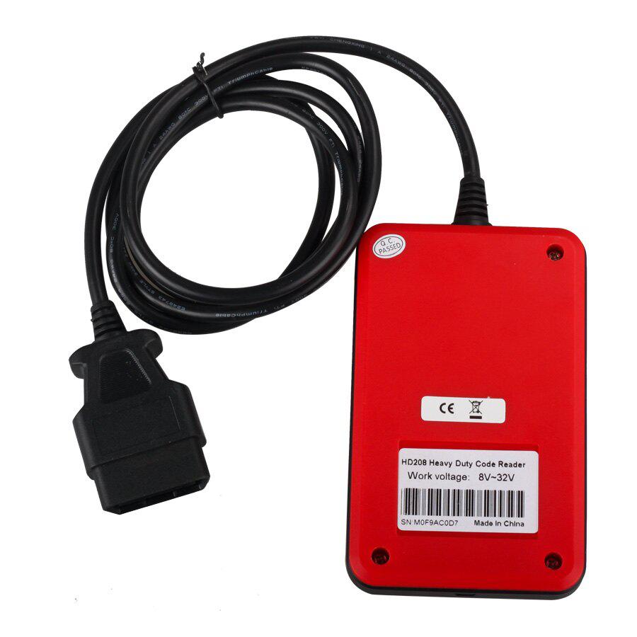 HD208 Heavy Duty Truck Code Reader