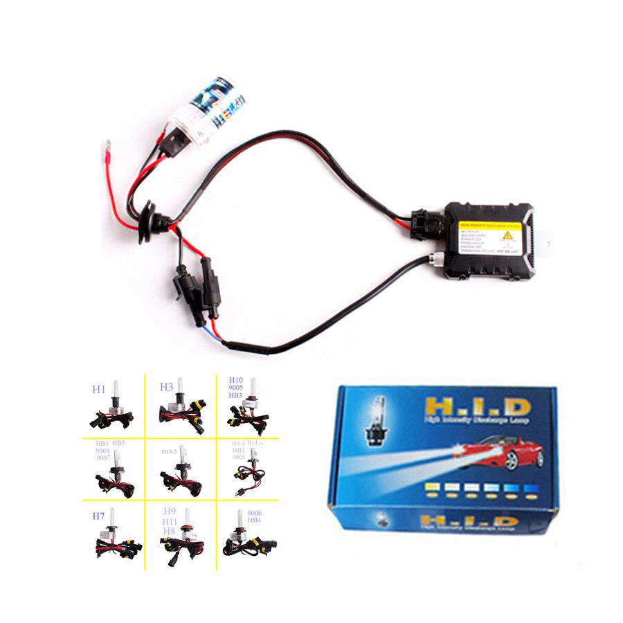 Kit de lastre ultrafino de xenón HID H1 H3 H4 h7 H8 h9 H10 H11 9005 9006 9007