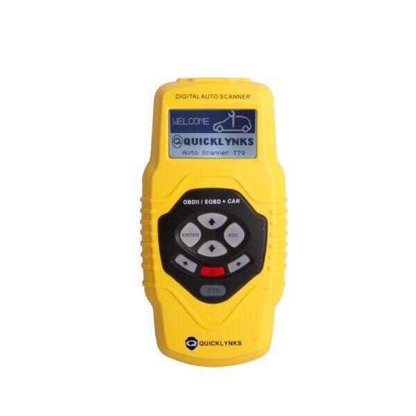 Detector de fallas de diagnóstico de alta gama, escáner automático OBDII t79 (multilingüismo amarillo actualizable) garantía de un año