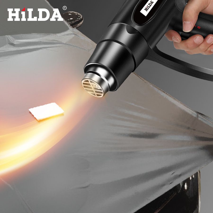 HILDA 2000W Heat Gun With adjustable 2 Temperatures Advanced Electric Hot Air Gun 220V Power Tool