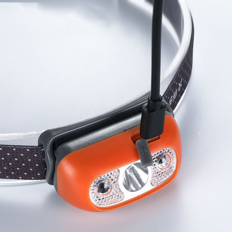 Faros recargables por USB faros lámparas LED hl05 linternas camping Walking Torch lámparas Fenix sofirn convey faros