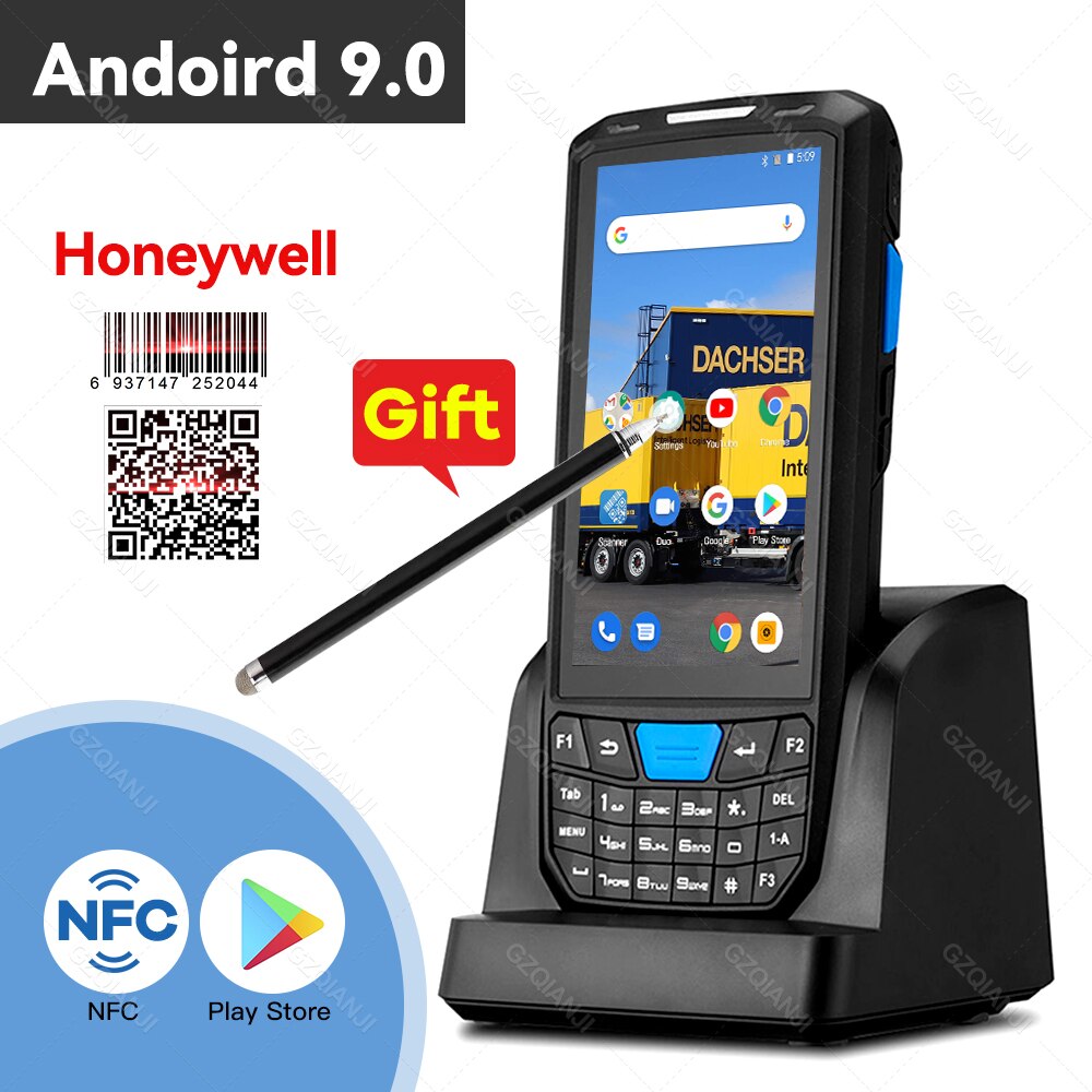 Honeywell 1D 2D Android 9 PDA Rugged Handheld Terminal PDA Data Collector QR Barcode Scanner Inventory Wireless 4G GPS POS PDA