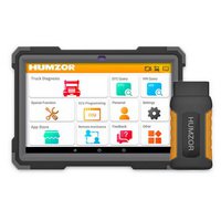 HUMZOR ND566 Elite Heavy Duty Truck Full System Diagnostic Scanner for Engine ABS Airbag DPF Odometer Adjustment Diesel OBD