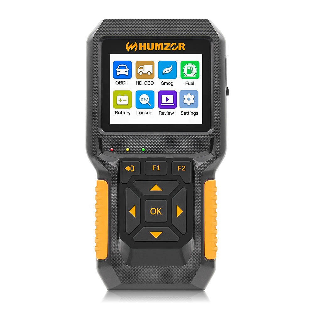 HUMZOR NexzCheck NC601 OBD2 Scanner for Diesel and Gasoline I/M Readiness, MIL Status Analysis, Smog Check, Fuel Analysis, Battery Analysis