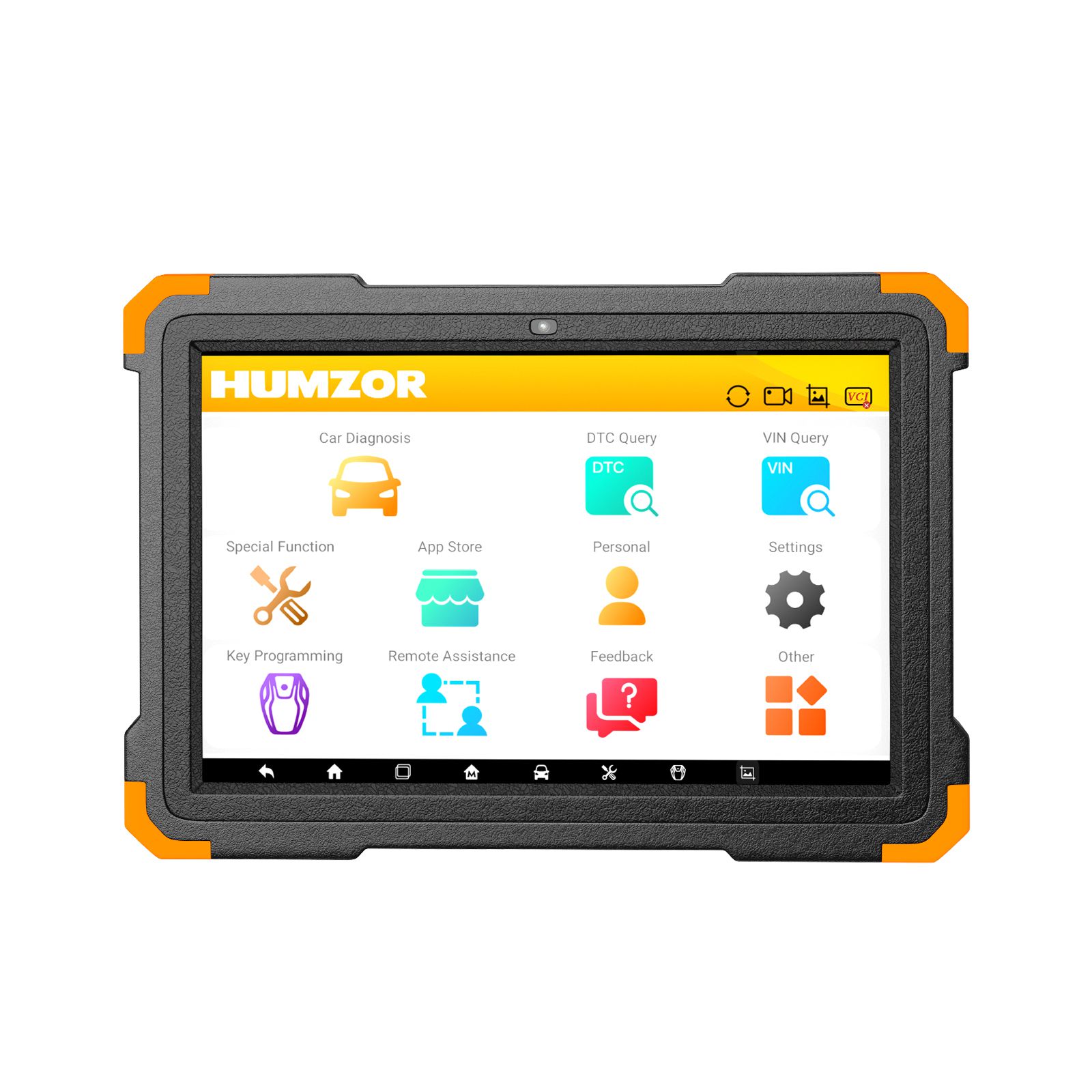 La tableta Bluetooth humzor nexzdas pro es una herramienta de diagnóstico automático para todo el sistema. el escáner obd2 profesional se actualiza de forma gratuita durante 3 años.