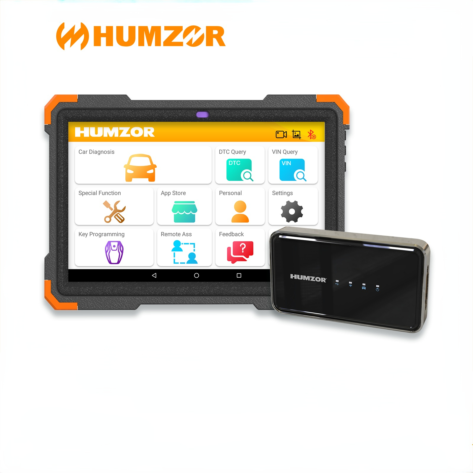 Humzor NS366S Car Diagnostic Scanner Tablet Full System for SAS CVT Gear Learning 13 Reset Automotive OBD 1/2 Diagnostic Tool