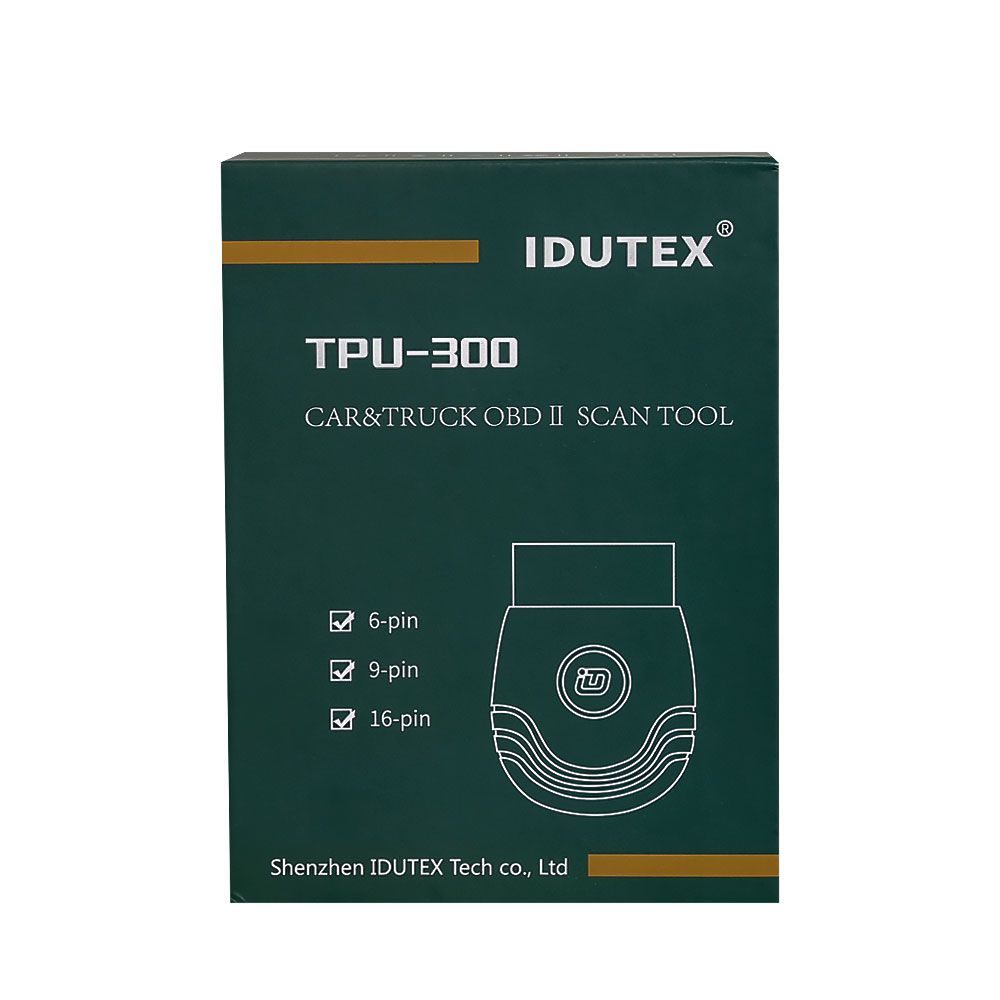 IDUTEX TPU300 Passenger Cars & Commercial Vehicle OBD2 Scanner