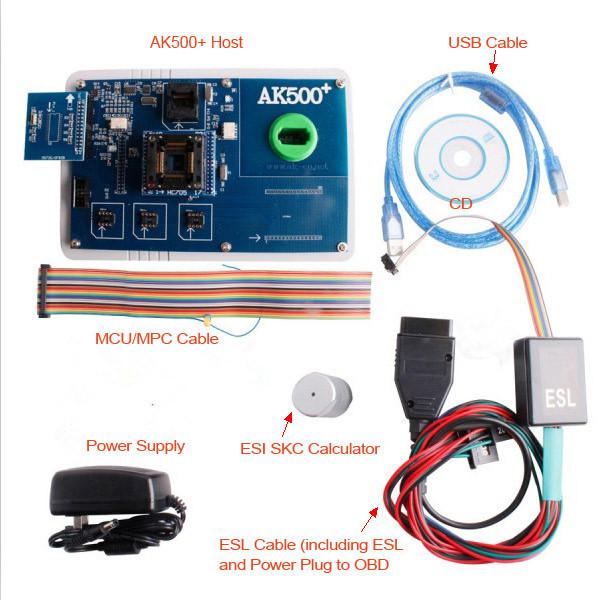 AK500+ Key Programmer For Mercedes Benz With EIS SKC Calculator