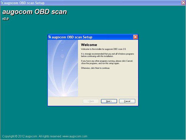 El software augocom - obd2 - scanner muestra - 1