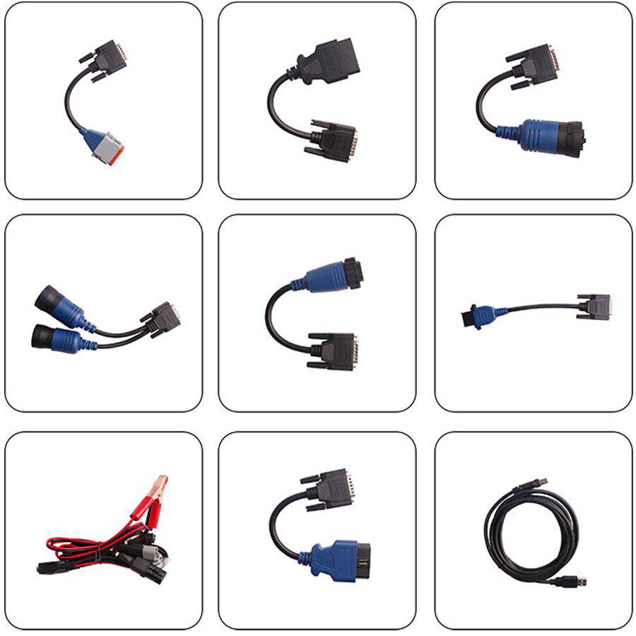  Full Set Cables for XTRUCK  125032 USB Link