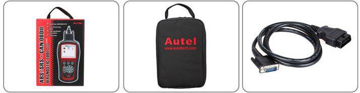 Original Autel AutoLink AL619EU OBDII CAN ABS And SRS Scan Tool Update Online