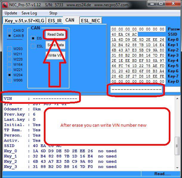 Programador de claves nec pro57 original 