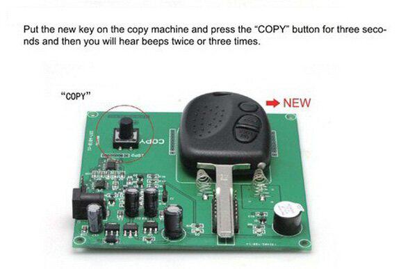 Remote Key Copy Machine 