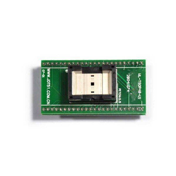 TSOP48 socket adapter for chip programmer