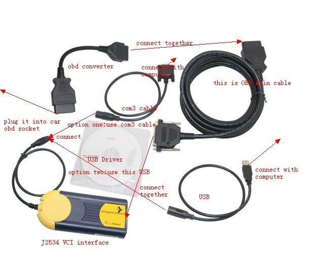 Promotion I-2014 Multi-Diag Access J2534 Pass-Thru OBD2 Device