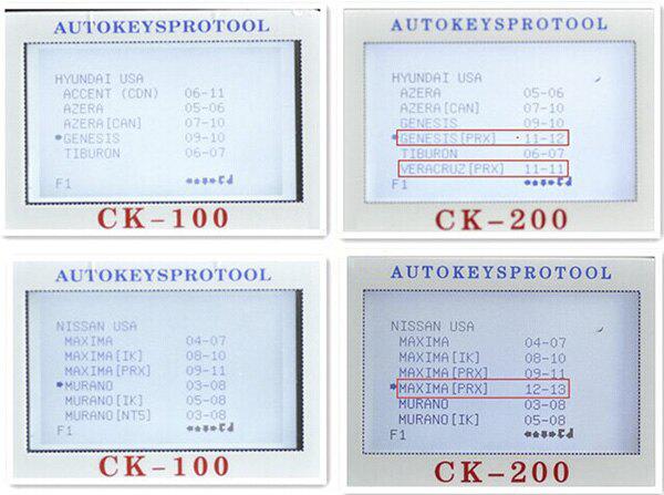 V50.01 CK - 200 ck200 programador de teclas automáticas 